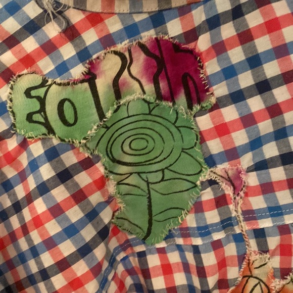 Customized plaid seditionary button down shirt - Picture 8 of 15